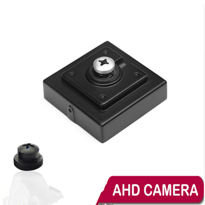মিনি AHD 1080P 3.7mm পিন হোল সিকিউরিটি ক্যামেরা 4 পিন এভিয়েশন কানেক্টর সহ